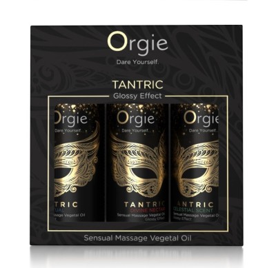 Set 3 Uleiuri de Masaj Orgie Tantric Glossy Effect, 3x30 ml foto