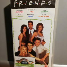 caseta VHS Originala FRIENDS series 2,ep 1-4 - (1996/Fox/UK) - ca Noua