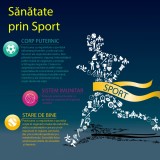 Autocolant Sport - 125x125 cm