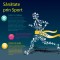 Autocolant Sport - 125x125 cm