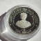 461. Moneda Barbados 1 dollar 1994 (Bust of Queen Mother) - Argint