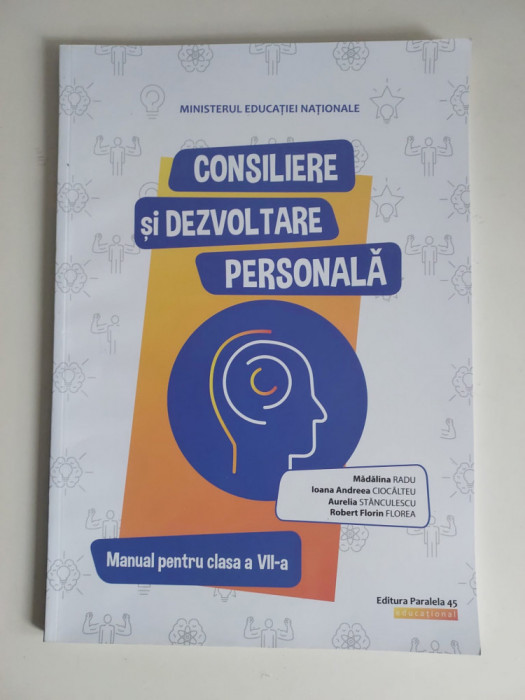 Consiliere si dezvoltare personala, clasa a VII-a, Min Educ Nat, Ed Paralela 45