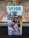 Voss, Norway, ghid cu hartă, circa 1985, 193