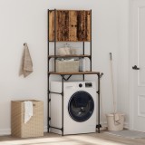 vidaXL cabinet pentru mașina de spălat Lemn Veche 68x48.5x194 cm
