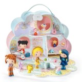 Djeco Kinderspielzeug, Puppenhaus, Dollhouse - Tinyly: Sunny &amp; Mia Haus