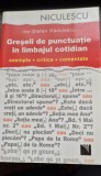 Greseli de punctuatie in limbajul cotidian de Ilie Stefan Radulescu