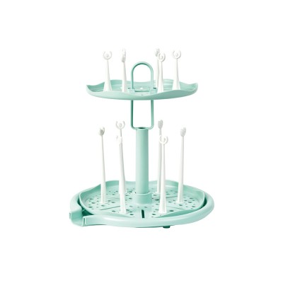 Suport pentru uscare biberoane, Mint foto