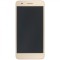 Huawei Y6 II 2016 (Honor 5A) Capac frontal al modulului de afișare + LCD + digitizer + baterie aurie 02350VUK