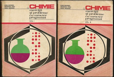 CHIMIE - EXERCIȚII ȘI PROBLEME CU CARACTER PROGRAMAT - CULEGERE 2 VOL. E. MAGERU foto