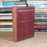 LOUIS MARTIN - DROIT CIVIL / DREPT CIVIL , PARIS , 1896 *