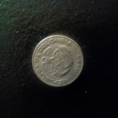 Monedă 10 centavos 1959 Columbia