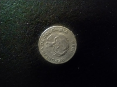 Monedă 10 centavos 1959 Columbia foto