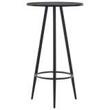 Cumpara ieftin Masă de bar, negru, 60 x 107,5 cm, MDF