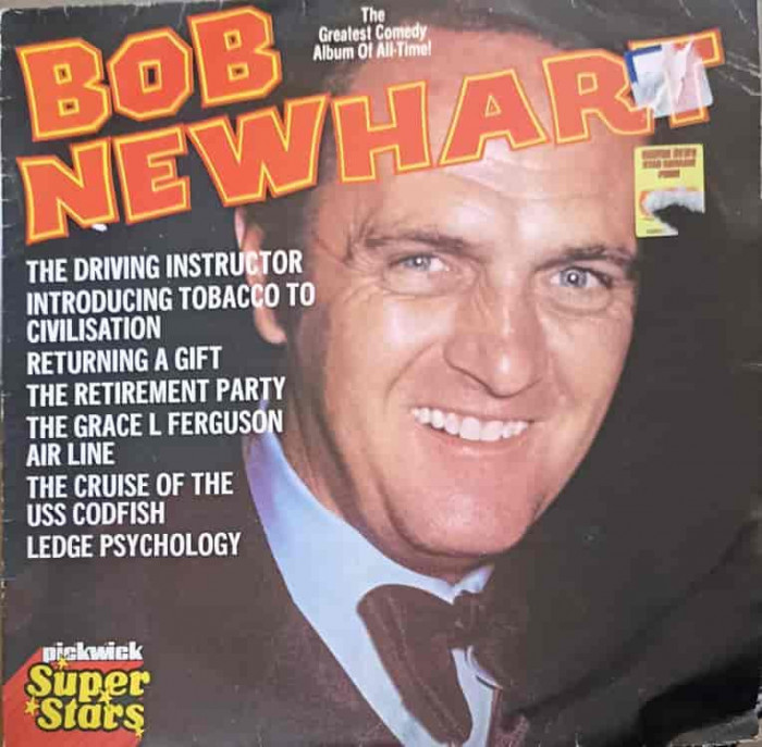 Disc vinil, LP. BOB NEWHART-BOB NEWHART-240677