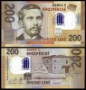 Bancnota Albania 200 Leke 2017 (2019) Polimer UNC - Colectie Numismatica