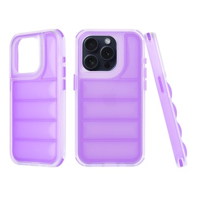 Husa iPhone 15 Pro Techsuit Wave Shield, mov foto