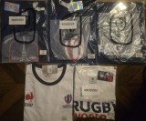 Lot 5 tricouri Campionatul mondial de rugby Franta.