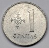 Lituania, 1 Centas 1991, Europa