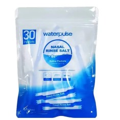 Solutie Salina, Waterpulse, Nasal Sinus Rinse, Ingrediente Naturale, pentru Irigator Nazal, 30 plicu