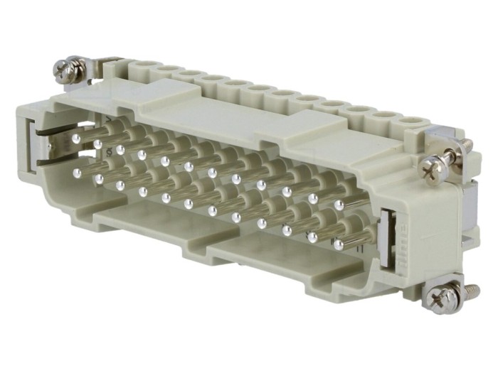 Conector HDC tată 24 pini 16A