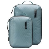 Set saculeti de compresie Thule pentru bagaj, mic + mediu, albastru