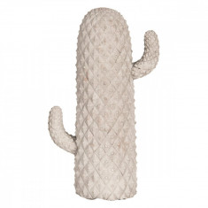 Decoratiune din ceramica gri Cactus 21 cm x 12 cm x 35 h foto