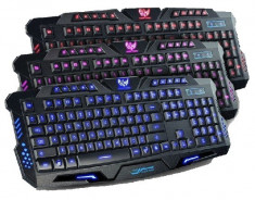 Tastatura de Gaming Iluminata Multicolor Aures M200 foto