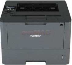 Imprimanta Brother HL-L5100DN, laser alb/negru, A4, 40 ppm, Duplex, Retea foto