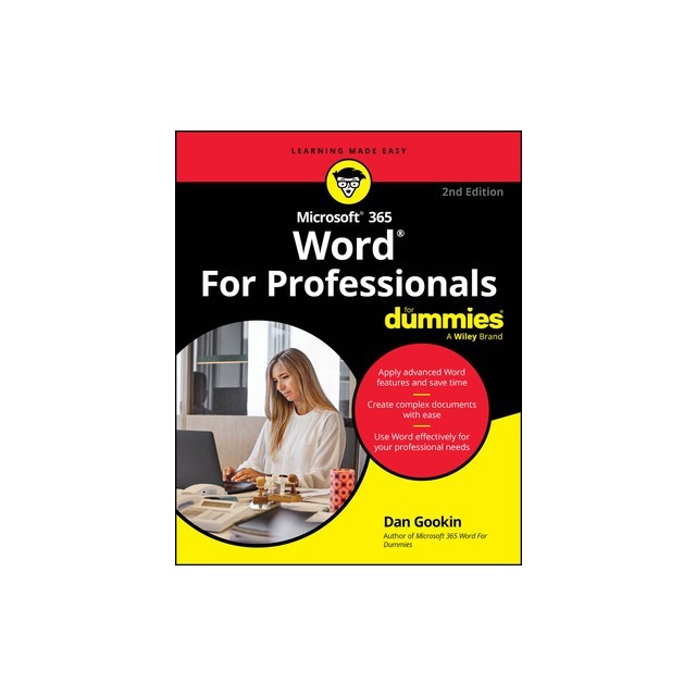 Microsoft 365 Word for Professionals for Dummies