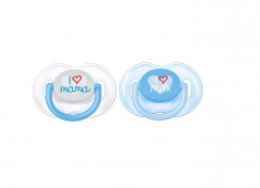 Suzete clasice Philips Avent SCF172/50 albastru / bleu 0-6 luni foto