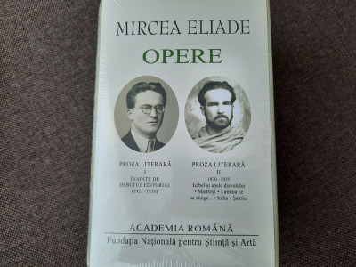 MIRCEA ELIADE OPERE 2 VOLUME EDITIE DE LUX foto