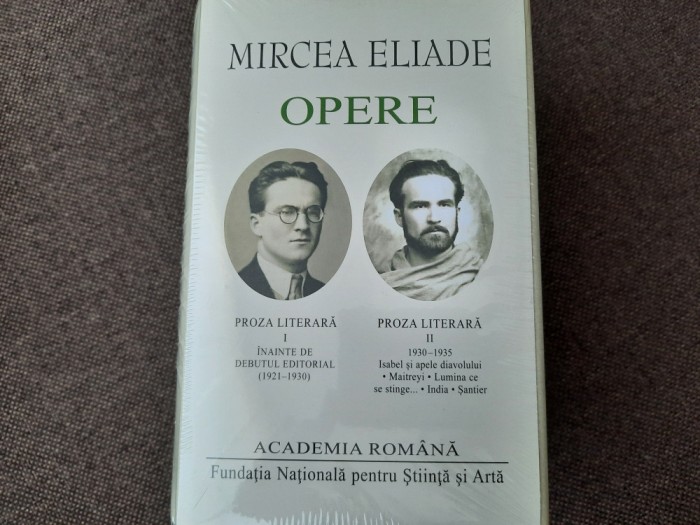 MIRCEA ELIADE OPERE 2 VOLUME EDITIE DE LUX