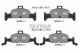 TEXTAR 2240201 Q+ set placute frana,frana disc