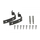 Set de reparatie torpedou Audi A4 B6 202004, A4 B7 202008, A8 4e2, 4e8 202010, Balamale metalice pentru torpedo + stifturi de balamale + suruburi de
