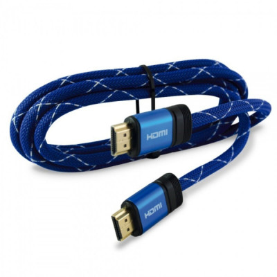 HDMI Cable 3GO CHDMIV3 Blue 1,8 m foto