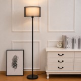 Lampadar NERIO,1 x E27,Metal,Negru
