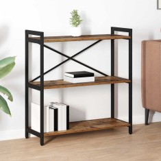 vidaXL Bibliotecă Lemn vechi 80 x 30 x 83 cm Lemn compozit