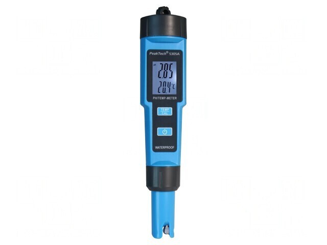 Aparat de măsură pH cu LED 0,00-14,00pH 0-50&deg;C
