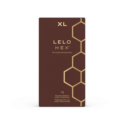 LELO HEX Condoms Respect XL 12 pack foto