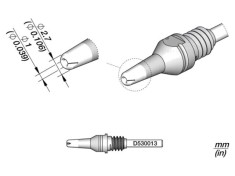 V&acirc;rf ciocan dezlipit JBC TOOLS 2,7x1mm