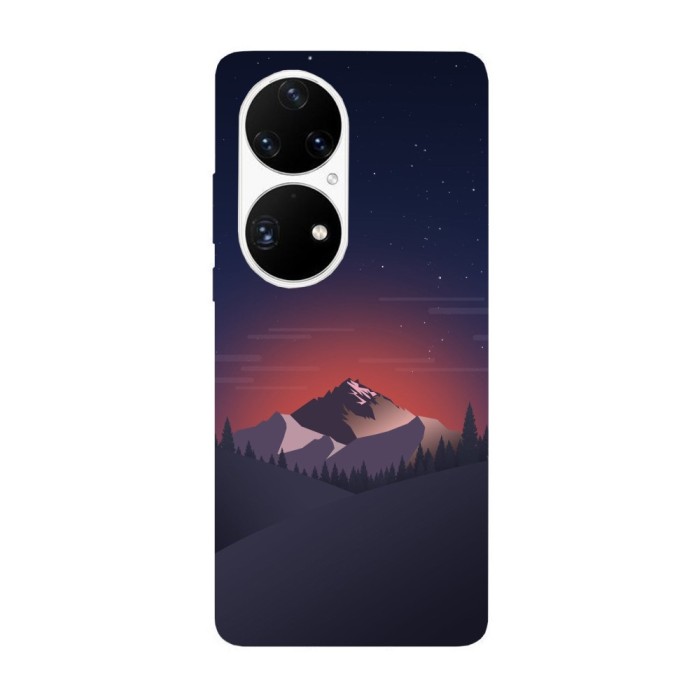 Husa compatibila cu Huawei P50 Pro model I love mountains, Silicon, TPU, Viceversa