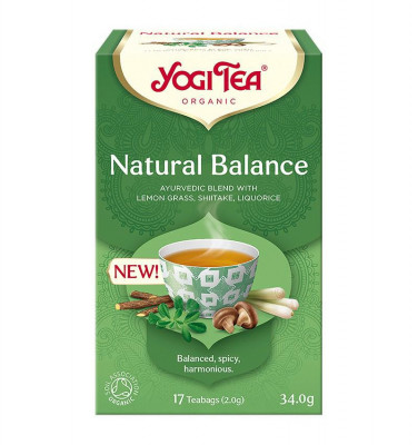 Ceai Natural balance Bio 17 pliculete Yogi Tea foto