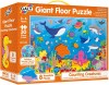 Puzzle Podea: Numaram animalute marine (30 piese), Galt