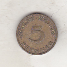 bnk mnd Germania 5 pfennig 1949 F