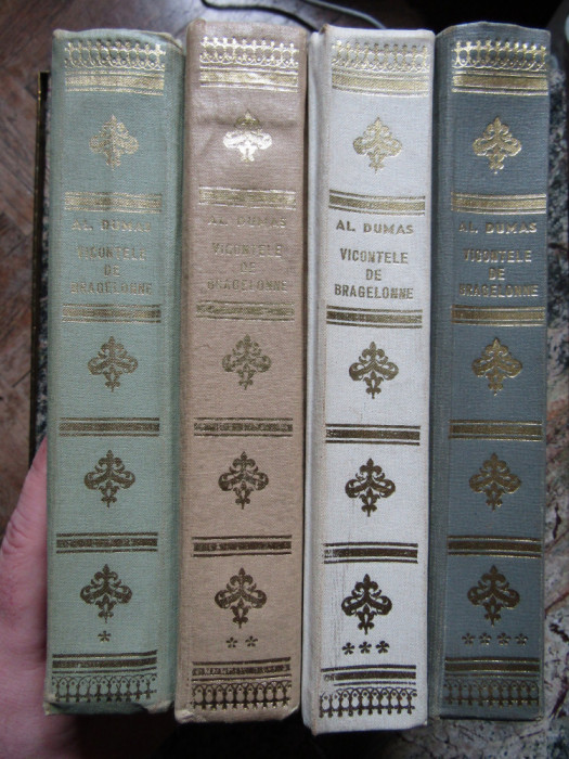 VICONTELE DE BRAGELONNE - ALEXANDRE DUMAS - 4 VOLUME