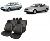 Cumpara ieftin Set huse scaune compatibile VW Passat B5 (1997-2005) Piele perforata (Compatibile cu sistem AIRBAG), Umbrella