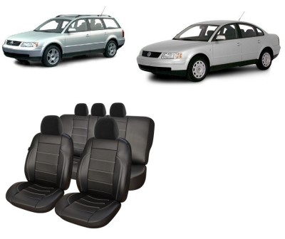 Set huse scaune compatibile VW Passat B5 (1997-2005) Piele perforata (Compatibile cu sistem AIRBAG) foto