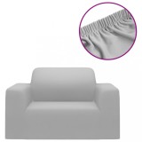 Cumpara ieftin Husa elastica pentru canapea poliester jersey gri