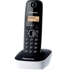 Dect fara fir Panasonic KX-TG1611JTW, negru alb Extensie telefon - RESIGILAT