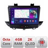 Navigatie Opel Grandland X Crossland X 2016-2020 QLED 2K Octa core 4+32 DSP 360 Optic FHD internet gps radio carplay android auto Kit-+EDT-E409-2K Car